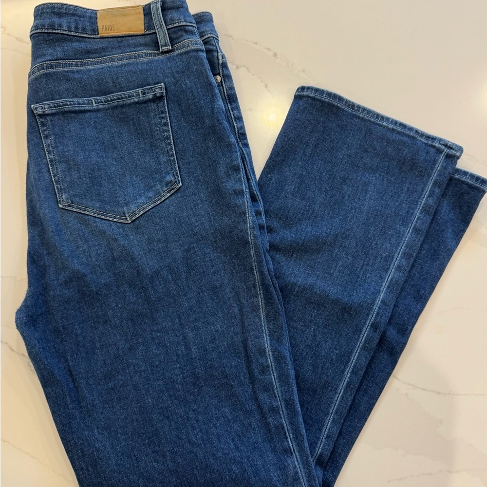 PAIGE Claudine Light Blue Bootcut Jeans